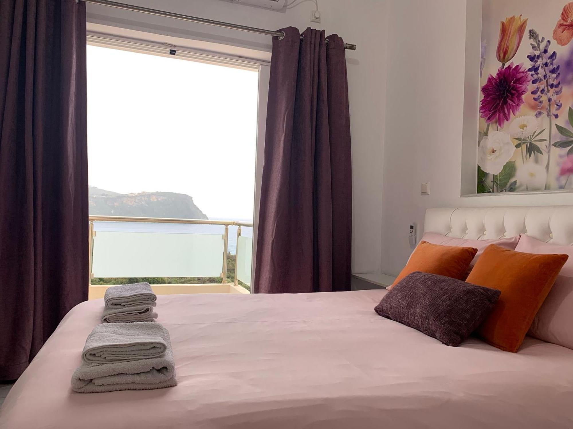 Sunset Views Apartment Himare Bagian luar foto